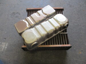 日野　大型バス　HU3KMC 　ヒーターコア修理