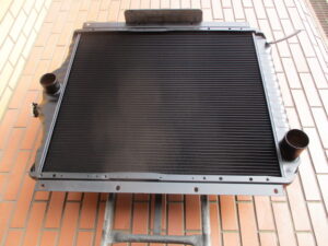 消化ポンプ用ラジエーター修理