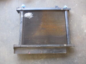 コマツ　杭打機 BA100-1 オイルクーラー修理